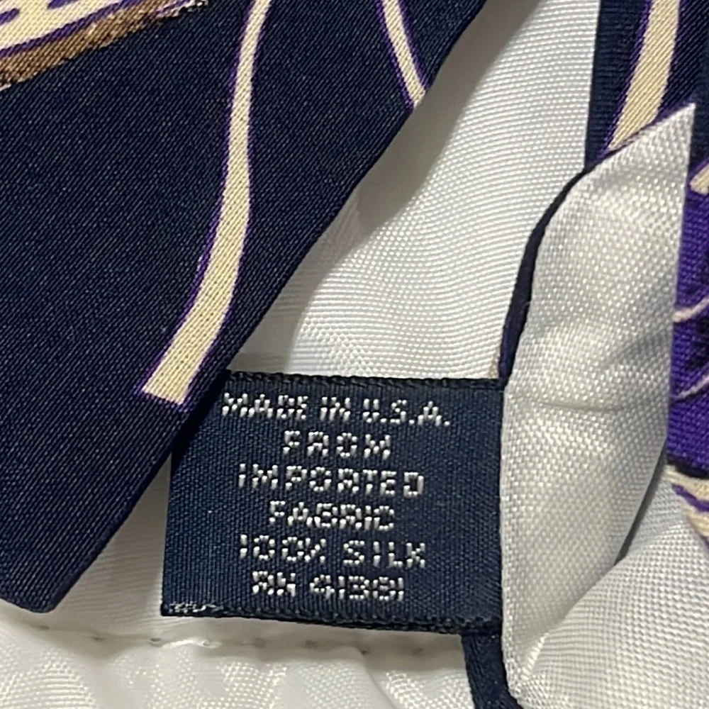 SILK PURPLE SHOE NECK TIE, WHIMSICAL, HAND MADE IN THE USA!